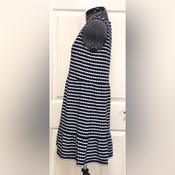 Loft Jacquard V-neck Swing Dress - Picture 9 of 16